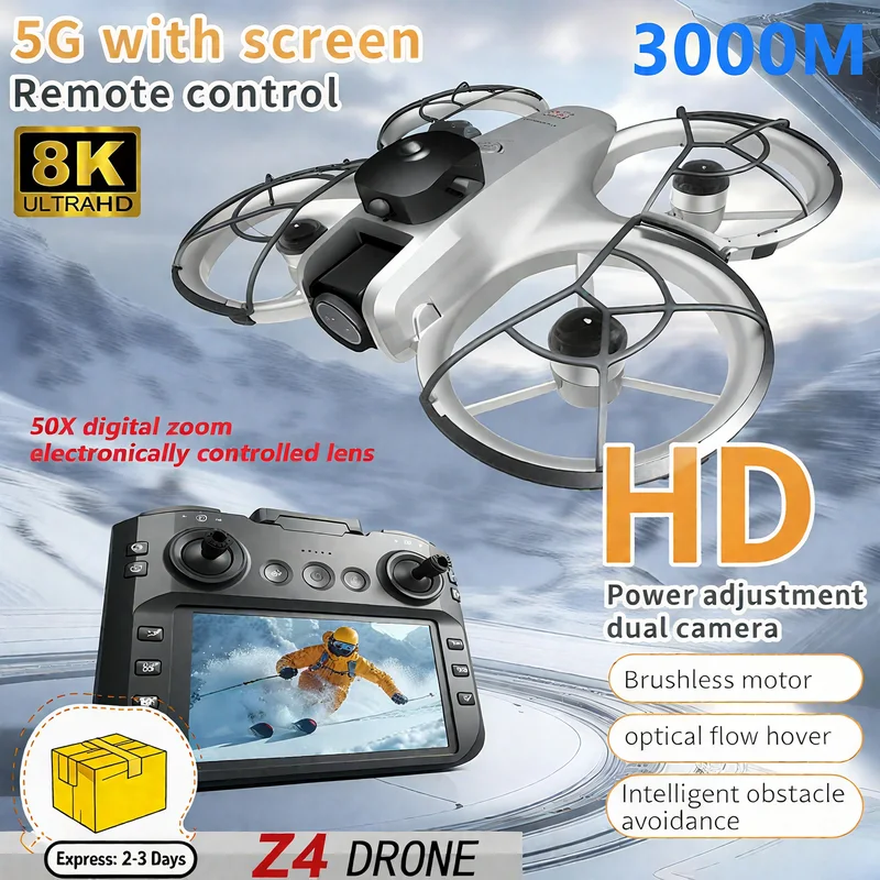 New MINI Z4 Drone 4K Professio - Drone Gimbal Brushless ulasan dan harga