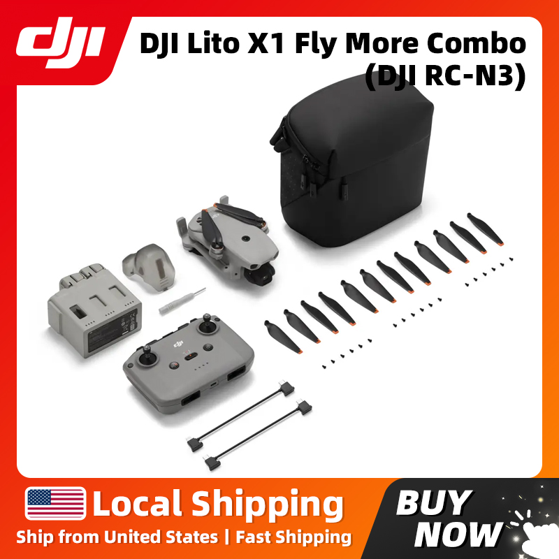 DJI Lito X1 Fly More Combo (DJ - Drone Gimbal 3 Axis ulasan dan harga