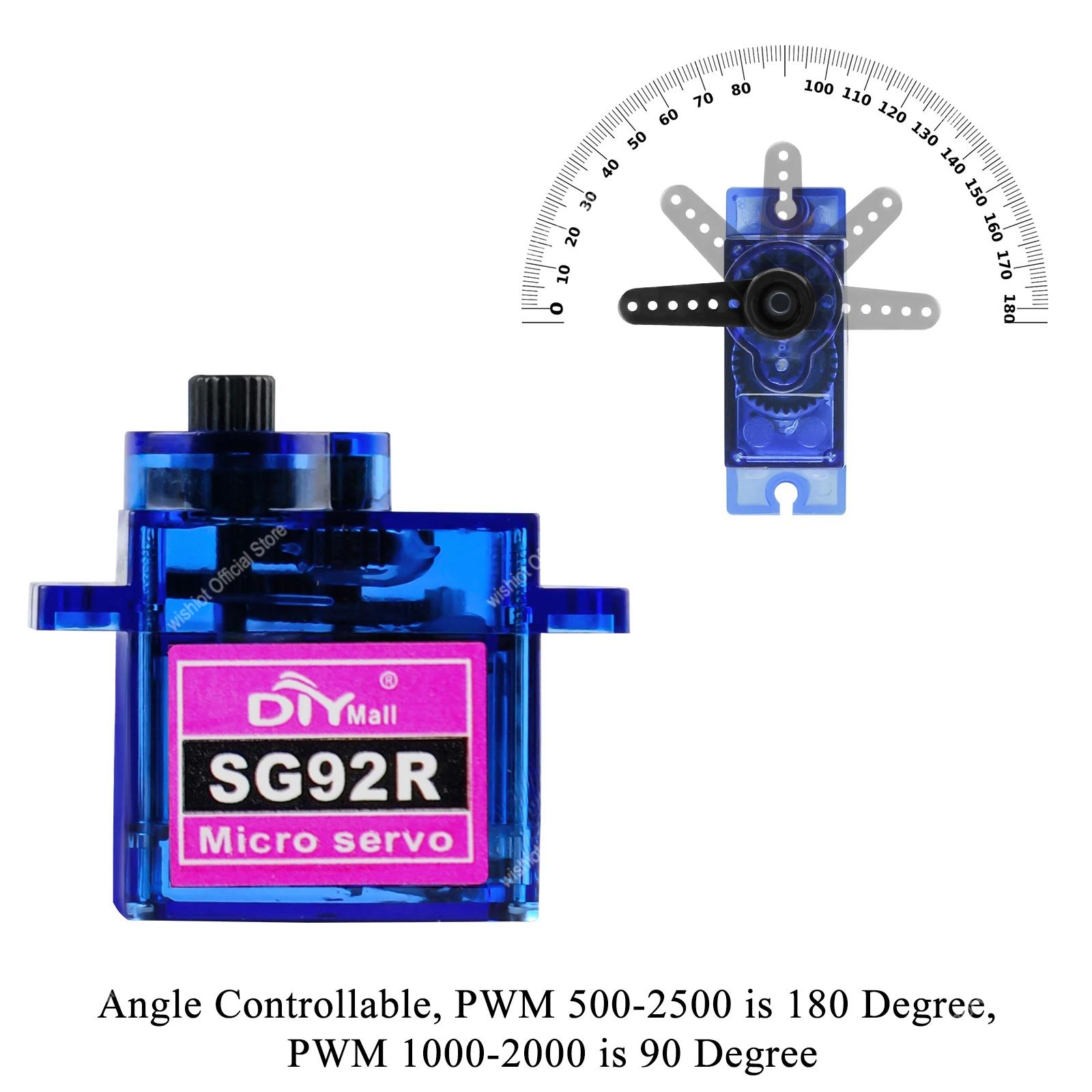 SG92R Micro Servo Motor 4.8-6V - Drone Gimbal Controller ulasan dan harga